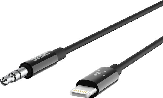 Belkin 3.5mm to Lightning Cable Black 0.9m (AV10172BT03-BLK)