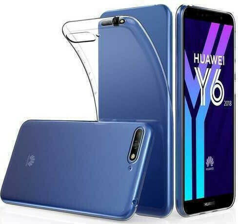 Huawei Back Cover Σιλικόνης Διάφανο (Huawei Y6 2018)