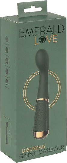 Emerald Love Luxurious G-Spot Vibe Emerald Love Вибратор G-Spot 19.5см Зелен
