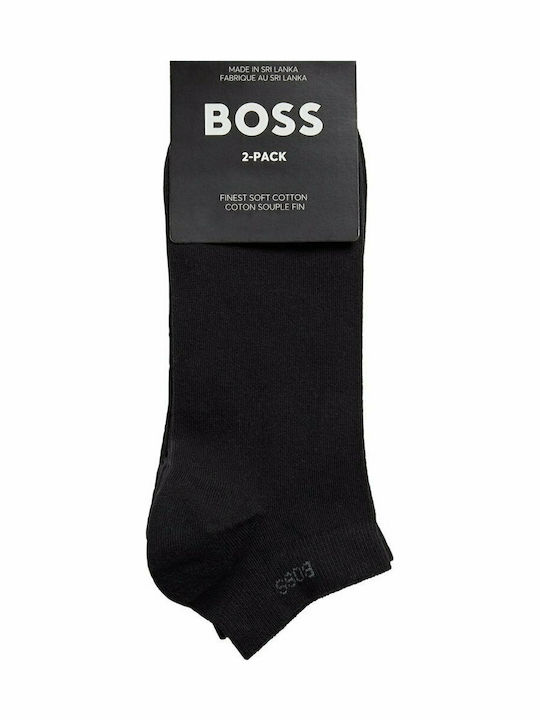 Boss Ανδρικές Μονόχρωμες Κάλτσες 2Pack Boss Ανδρικές Μονόχρωμες Κάλτσες 2Pack