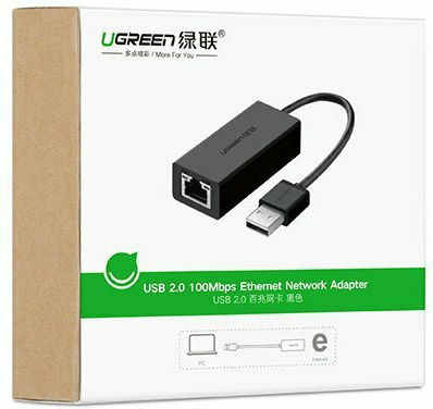 Ugreen 20254 USB Адаптер За Мрежа С Проводна Връзка Ethernet
