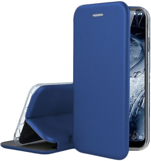 Book Δερματίνης Μπλε (Xiaomi Mi A3)