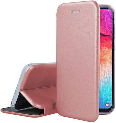 Forcell Buchen Sie Synthetisches Leder Rose Gold (Huawei Y7 2019 / Y7 Prime 2019)