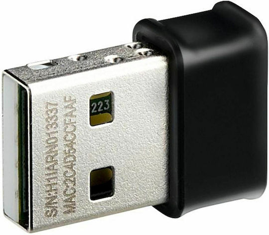 Asus USB-AC53 Nano Αντάπτορας Δικτύου USB με Ασύρματη Σύνδεση Wi-Fi 1200Mbps