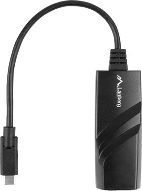 Lanberg NC-1000-02 Αντάπτορας Δικτύου USB-C με Ενσύρματη Σύνδεση Gigabit Ethernet