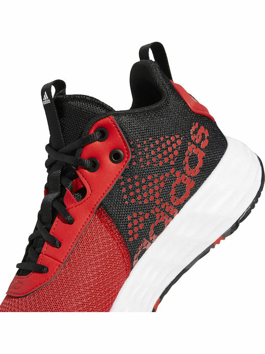 Ownthegame 2.0 Low Basketball Shoes Vivid Red / Cloud White / Core Black