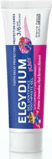Elgydium Kids Children's Toothpaste for 3+ Years with Berries Flavor 50ml