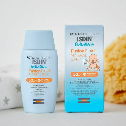 Isdin Fotoprotector Pediatrics Waterproof Bebeluș Crema de Soare Emulsie SPF50 50ml