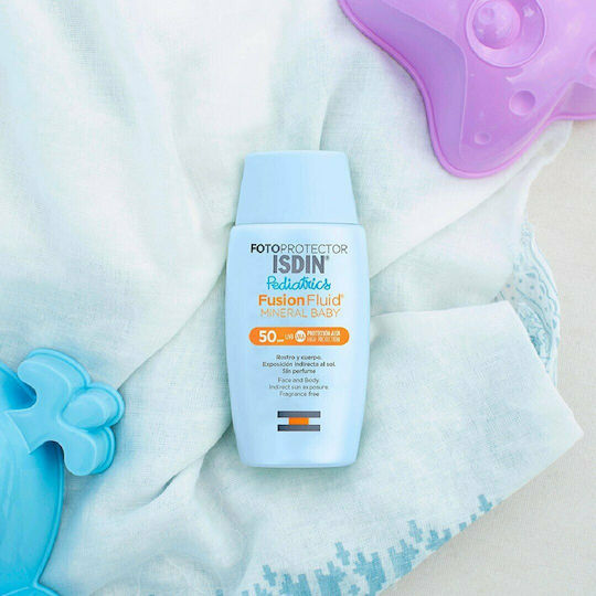 Isdin Fotoprotector Pediatrics Waterproof Bebeluș Crema de Soare Emulsie SPF50 50ml