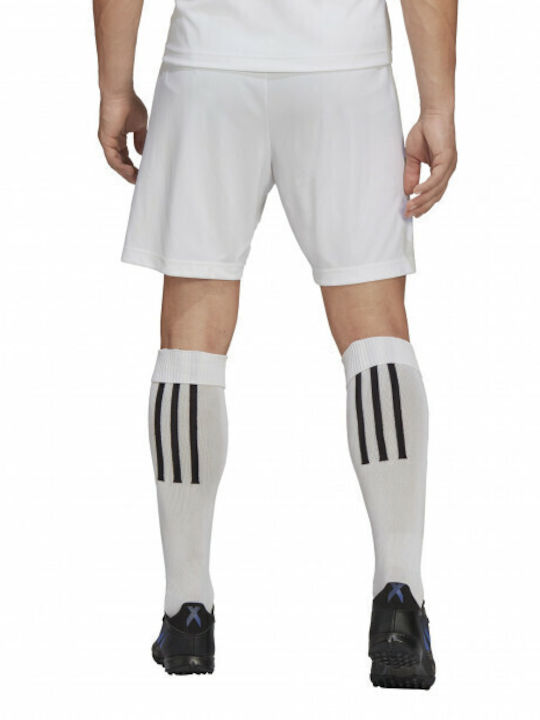 adidas Entrada 22 Αθλητική Ανδρική Βερμούδα Λευκή adidas Entrada 22 Αθλητική Ανδρική Βερμούδα Λευκή
