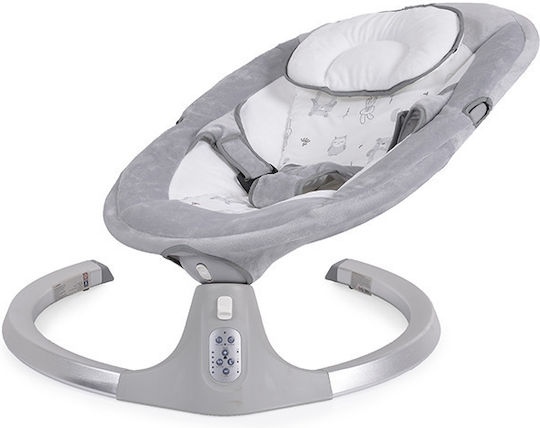 Moni Ηλεκτρικό Relax Μωρού Ari με Μουσική Grey για Παιδί έως 9kg