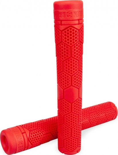 Stolen Hive Superstick Flangless Ръкохватки за велосипеди BMX σε Червен Χρώμα