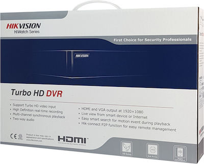 Hikvision Καταγραφικό DVR 16 Καναλιών με Ανάλυση Full HD HWD-5116MH-G3
