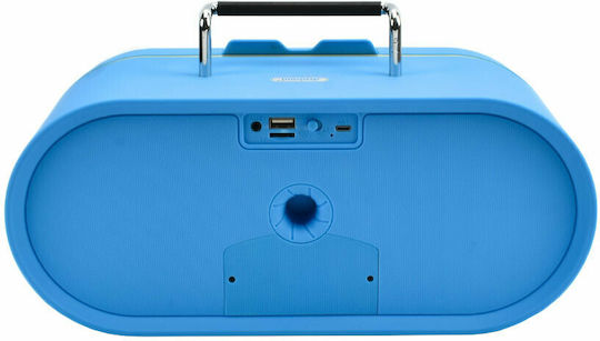 Andowl Q-W09 Ηχείο Bluetooth 10W με Ραδιόφωνο και Διάρκεια Μπαταρίας έως 6 ώρες Μπλε