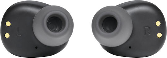 JBL Wave 100TWS In-ear Bluetooth Handsfree Ακουστικά με Θήκη Φόρτισης Μαύρα