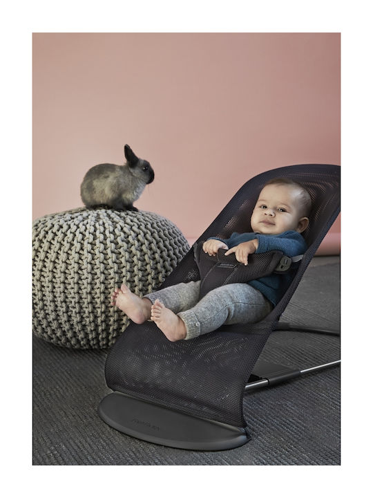BabyBjorn Manual Baby Relax Bliss Anthracite Mesh for Child up to 13kg