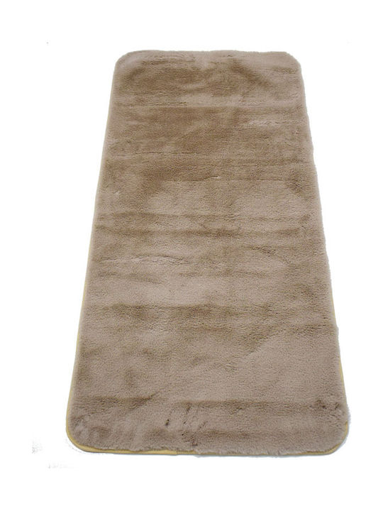 Eurofil Super Fluffy Rug Round Shaggy Beige