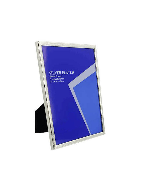 Ankor Silver Plated Photo Frame with Silver Frame