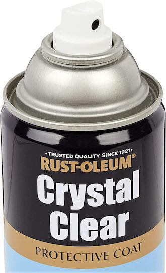 Rust-Oleum Spray Polish Crystal Clear with Shiny Effect Transparent Satin 400ml