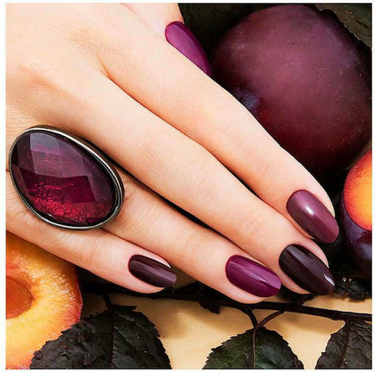Semilac Classic Ημιμόνιμο Βερνίκι Νυχιών Dark Purple Wine 099 7ml