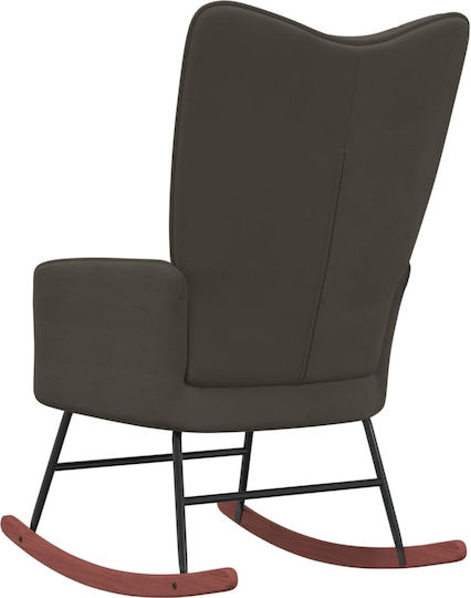 Кадифен Тъмно сиво 61x78x98см