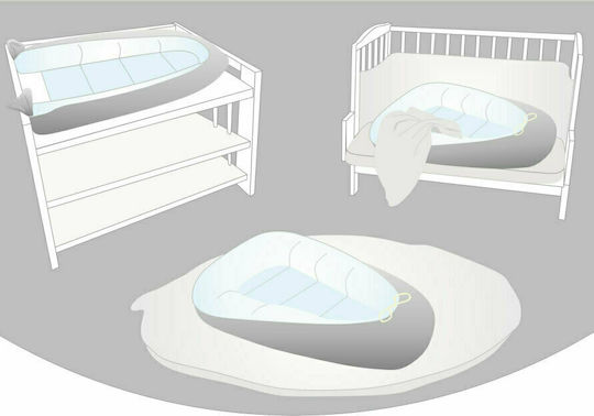 Tuttolina Tepee Birds Baby Nest Blue