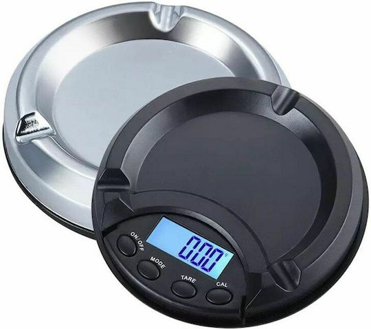 Ashtray Electronic Precision Commercial Scale with Weighing Capacity of 0.1kg and Division 0.01gr
