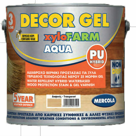 Mercola Decor Xylofarm Aqua Пропитка Полиуретан за Вода Орехи Мат 750мл