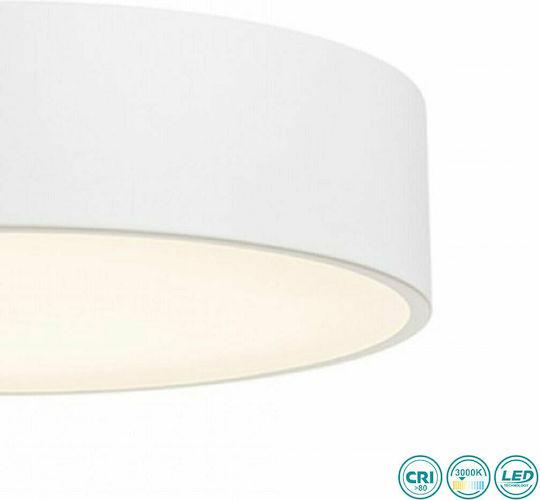 Rendl Light Studio Mezzo Στρογγυλό Εξωτερικό LED Panel 30W με Θερμό Λευκό Φως 3000K 40εκ.