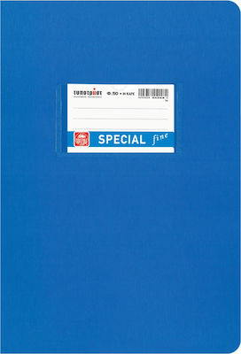 Typotrust Heft Mathe (Quadratische Box) B5 50 Blätter Special Fine Blau 1Stück