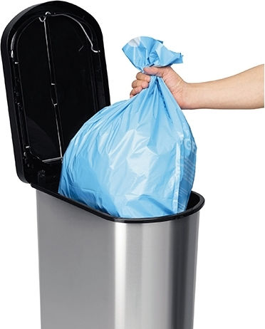 Delta Cleaning Plastic Waste Bin 50lt Inox