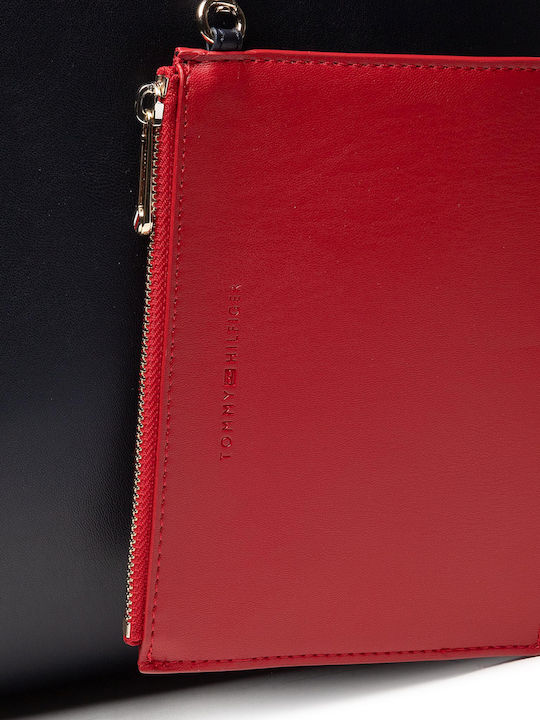 Σετ Γυναικεία Τσάντα Shopper 'Ωμου Navy Μπλε