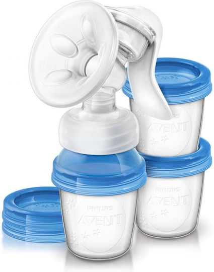 Philips Avent Χειροκίνητο Μονό Θήλαστρο Μπλε