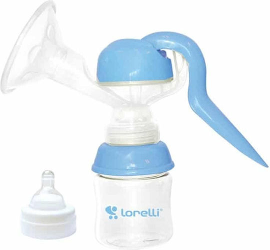 Lorelli Classic Χειροκίνητο Μονό Θήλαστρο Μπλε 150ml