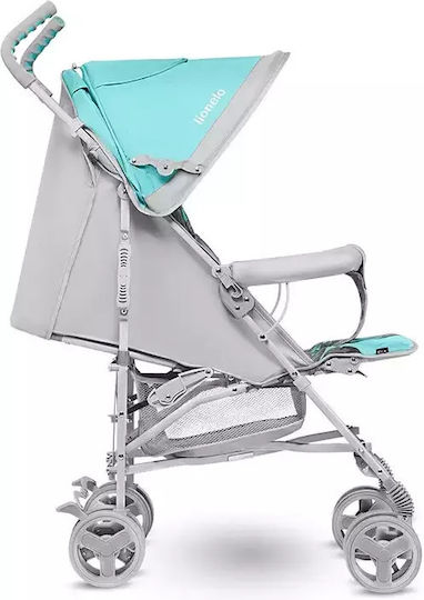 Lionelo Elia Oslo Καρότσι Μπαστούνι Kατάλληλο από 6+ Mηνών Tropical Turquoise 7kg