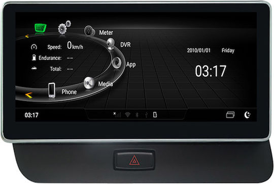 LM Digital Ηχοσύστημα Αυτοκινήτου για Audi Q5 / A4 / A5 2008 > 2018 (Bluetooth/USB/AUX/WiFi/GPS/Apple-Carplay/Android-Auto) με Οθόνη Αφής 10.25"