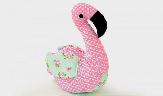 Paper Pack Crib Decorative Pillow Flamingo Pink 15x15cm