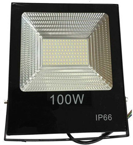 Wasserdicht LED Flutlicht 100W Kaltweiß 6000K IP66