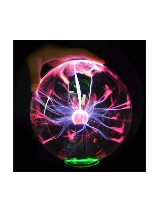 Decorative Lamp Plasma Ball LED Black