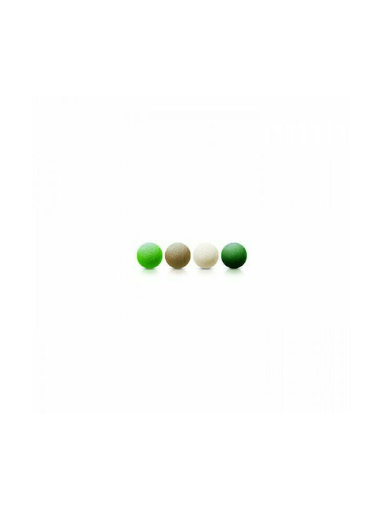 Fos me Outdoor Light String 2.85m 20 Cotton Balls with Timer