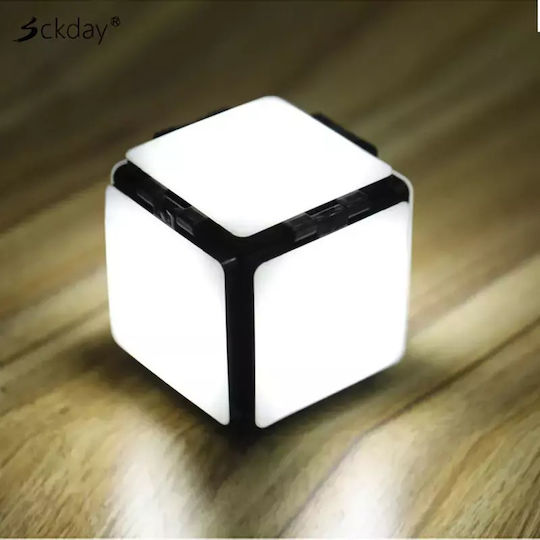 Factory Cube Decorative Lamp White