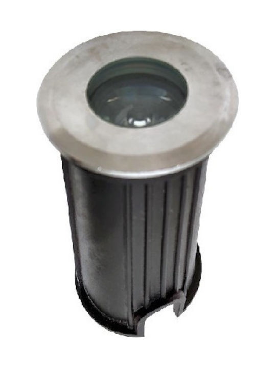 Geyer Geyer Außenstehlampen Spot LED 1W mit Warmes Weiß Licht IP68 Silber