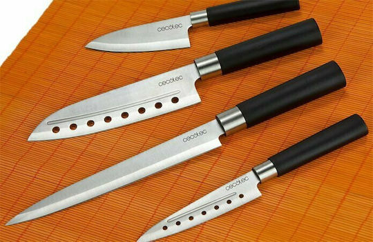 Cecotec Cuțite Santoku Santoku Din Oțel Inoxidabil 4 Bucăți
