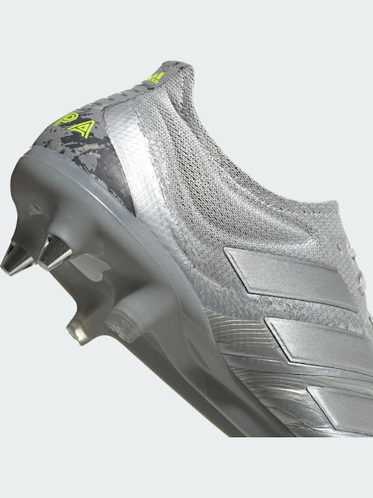 adidas Copa 20.1 Football Shoes with Cleats Silver Met. / Solar Yellow
