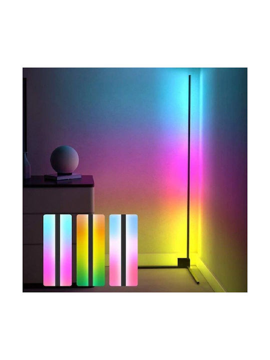 Spot Light LED Φωτιστικό Δαπέδου Υ160xΜ40εκ. με RGB Φως 1400lm Μαύρο