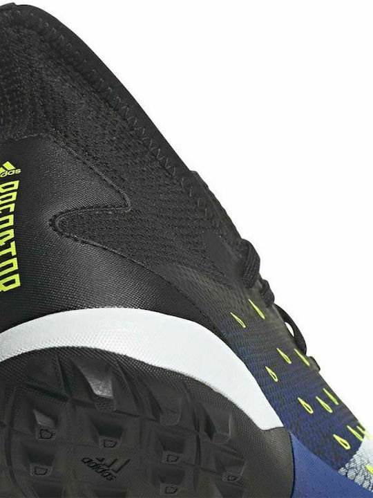 adidas Predator Freak.3 Футболни Обувки с Гумена Подметка Основно Черно / Облачно Бяло / Соларно Жълто