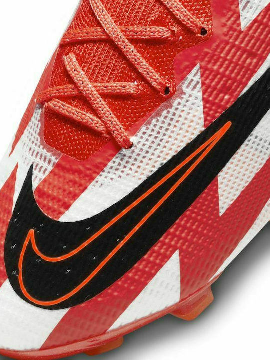 Nike Mercurial Superfly 8 Elite CR7 FG Înalt Pantofi de fotbal cu clești Rosii