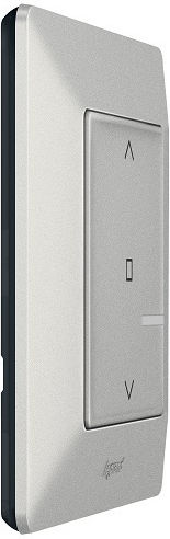 Legrand Valena Life Elektrischer Wandtaster Rollläden Einweg mit Aluminium Rahmen
