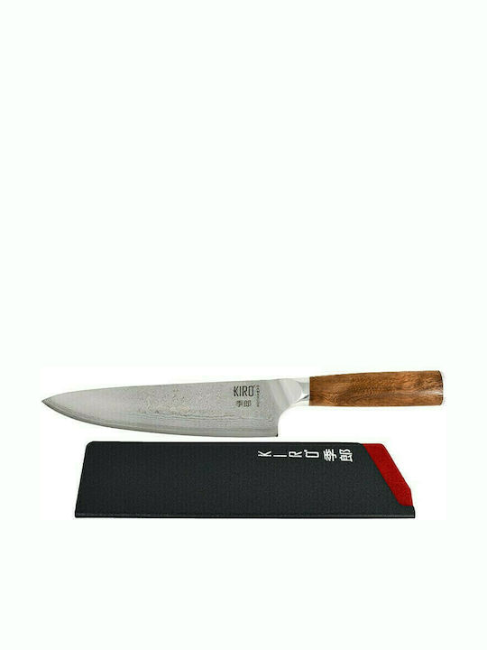 Kiro Kasai Μαχαίρι Chef από Δαμασκηνό Ατσάλι 20cm