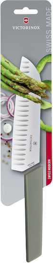 Victorinox Swiss Modern Μαχαίρι Santoku από Ανοξείδωτο Ατσάλι 17cm
